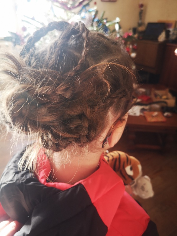 Coiffure réalisée par Émilie à domicile